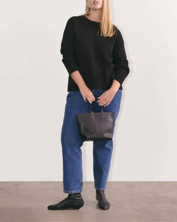 The Boxy Sweater In Everyday Cotton