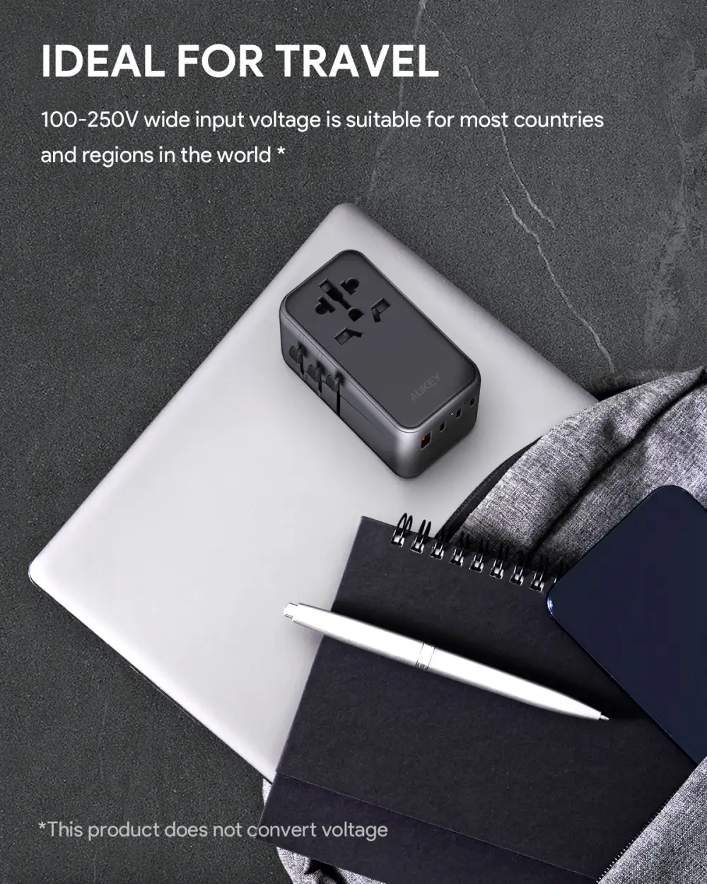 Aukey PA-TA09 Travel Mate 100w