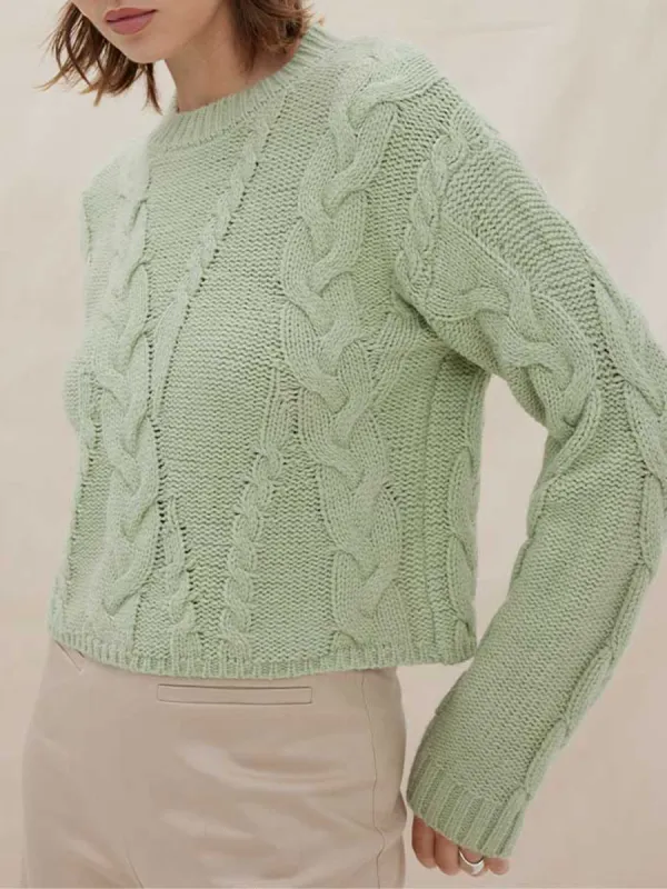 Dropped Shoulder Relaxed Fit Sweater