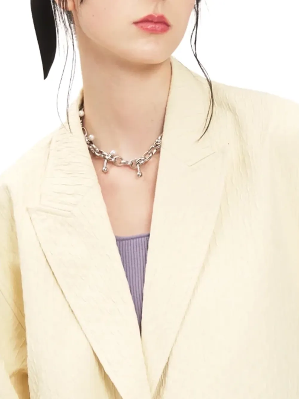 Loose - Fit Oversized Blazer Jacket