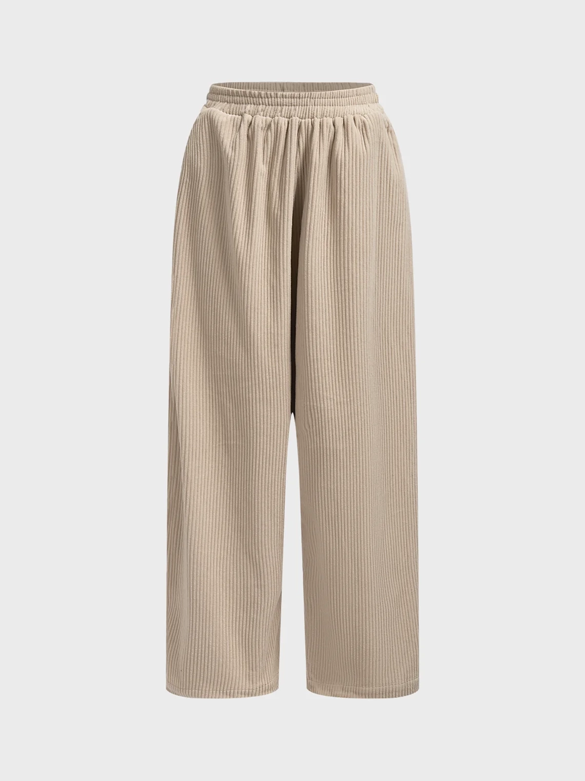 Plain Straight Pants