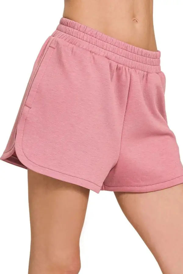 Everyday Scuba Elastic Waistband Dolphin Shorts