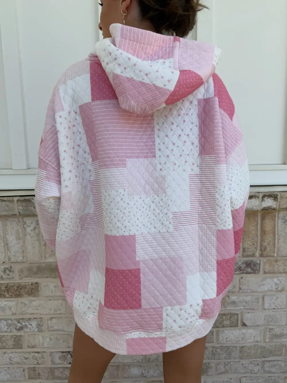Margo Quilted Patchwork Hoodie