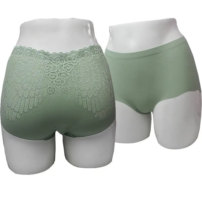 Everyday Plus Size High Waist Seamless Breathable Brief Panty