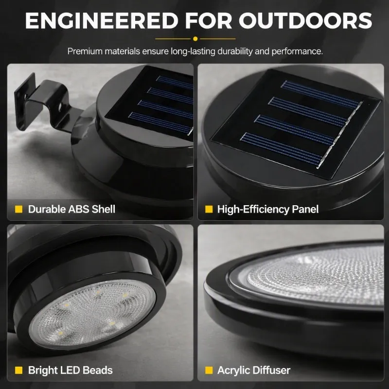 ☀️ Solar Outdoor Lights – Easy Wireless Garden Lighting