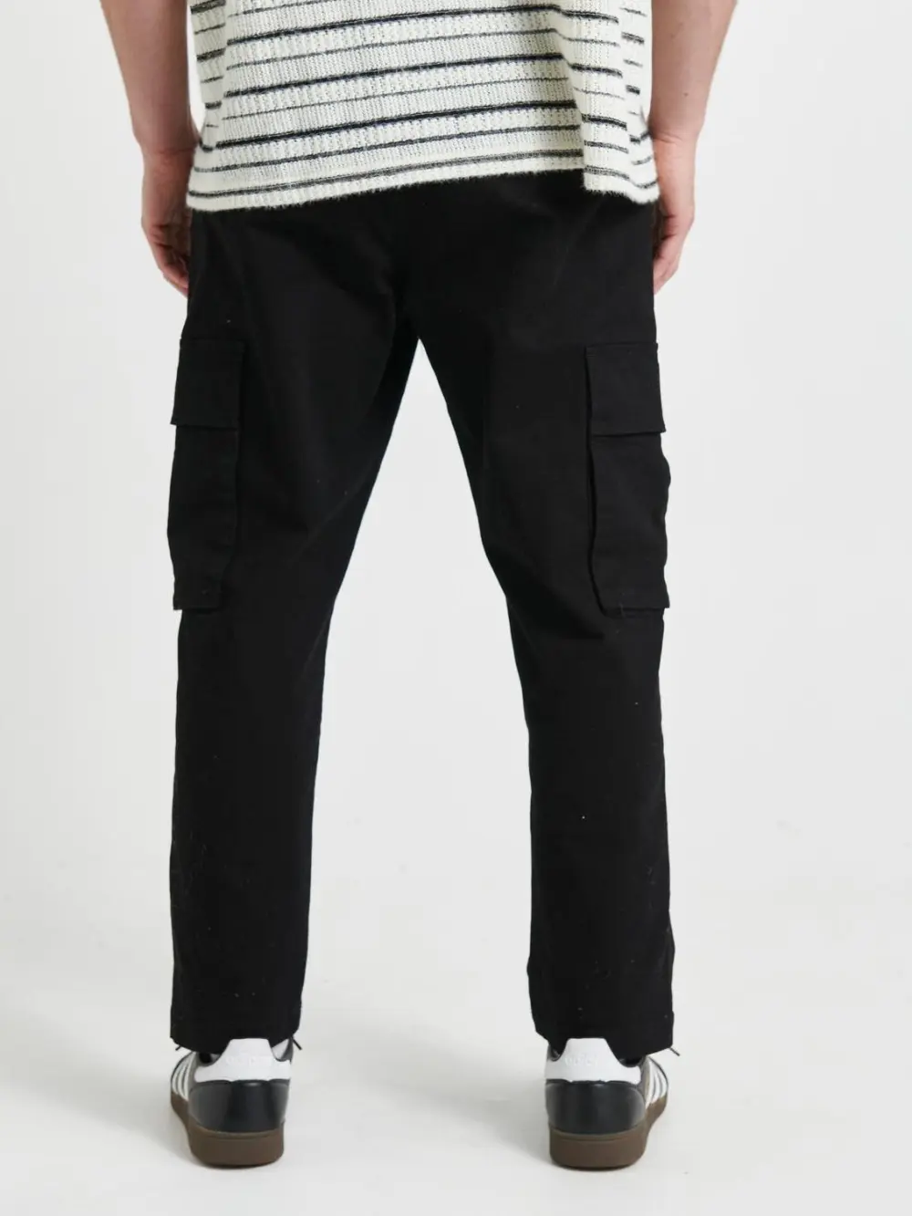 Simple And Comfortable Daily Slim Black Pant