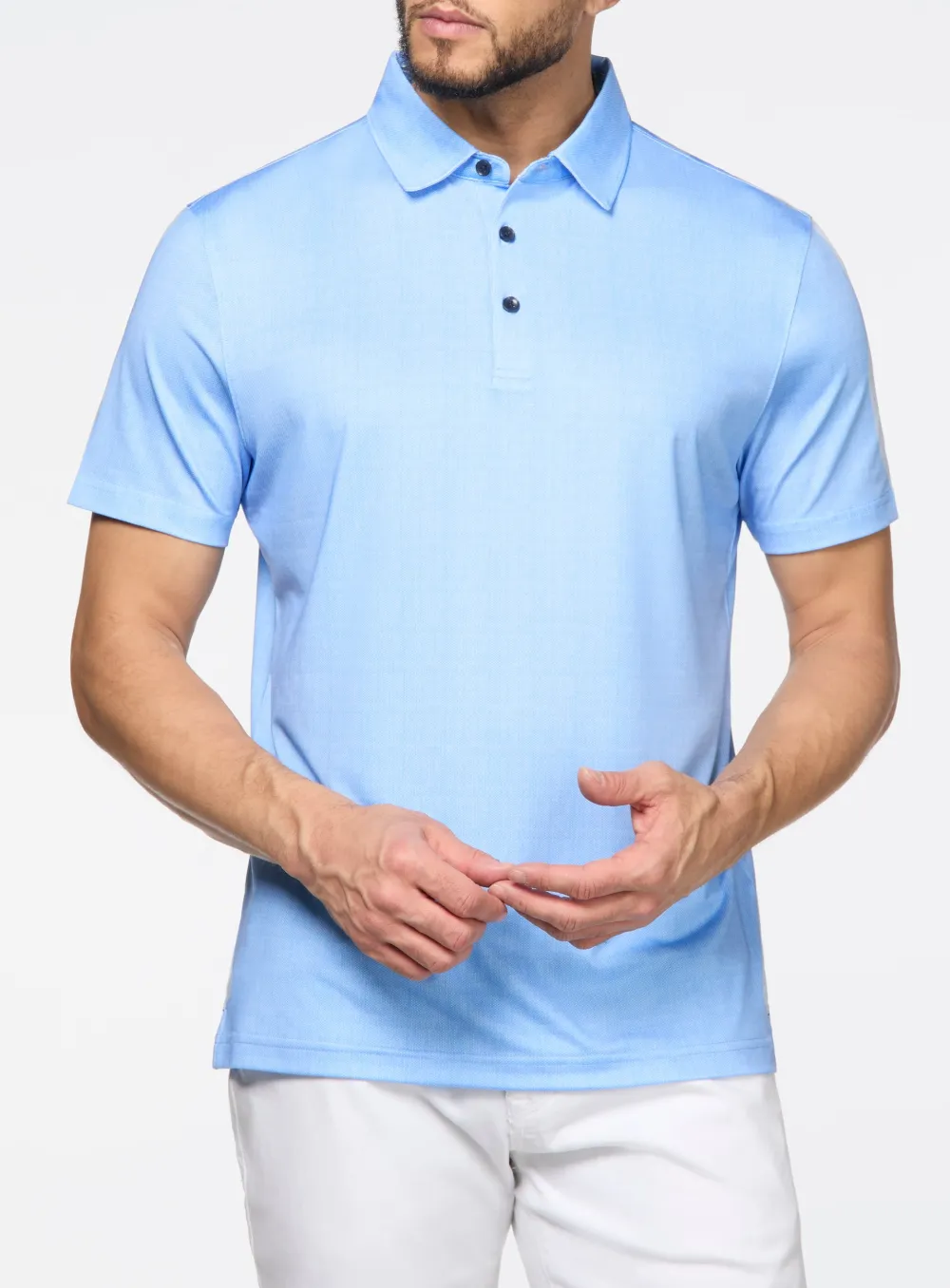 Solid Pique Casual Polo