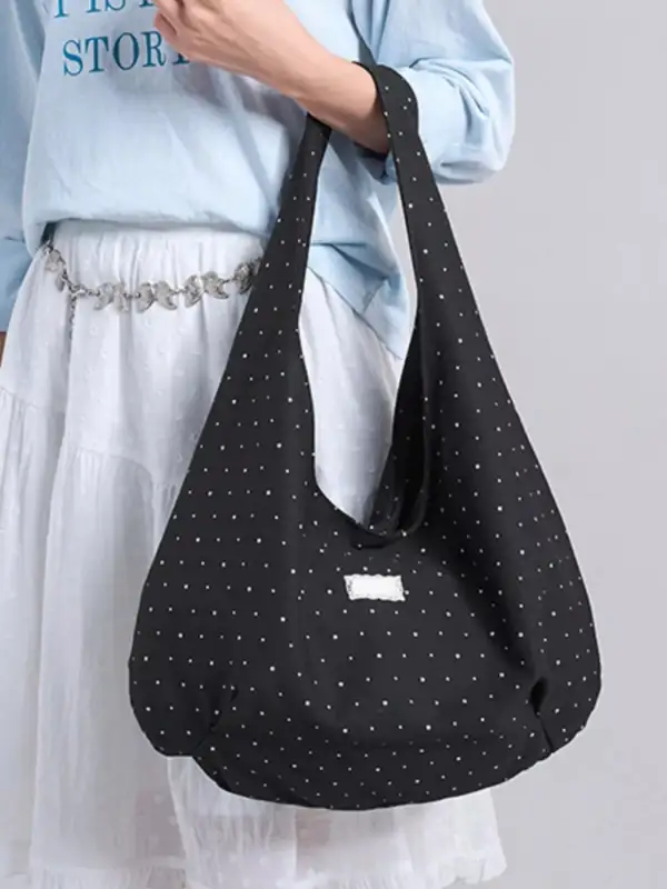 Polka Dot Shoulder Bag
