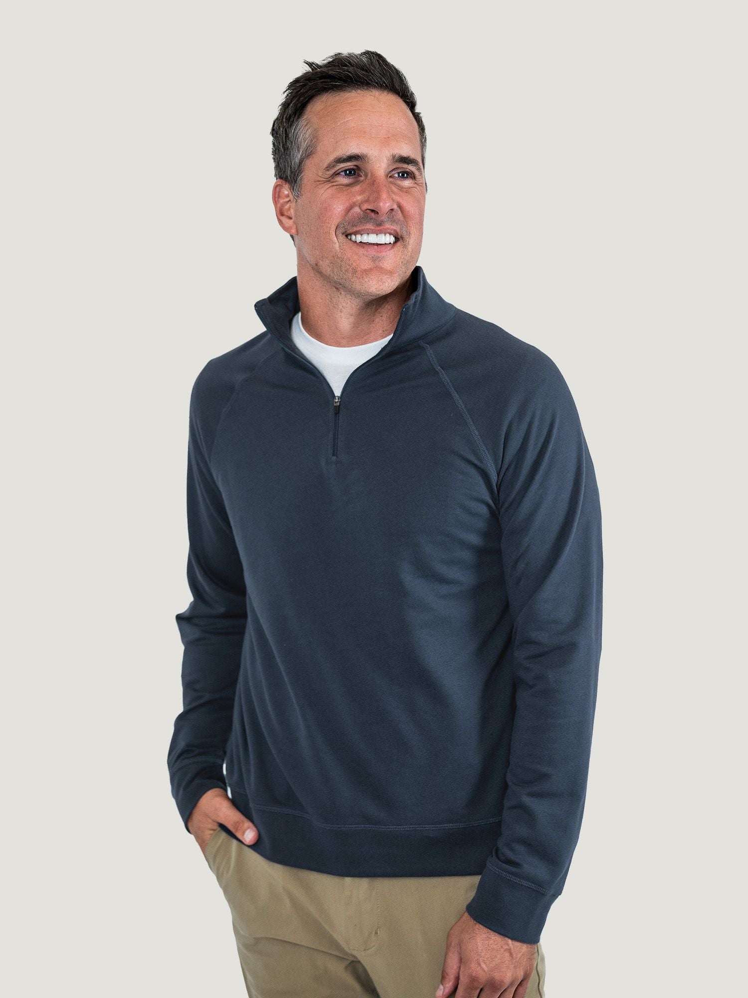 Odyssey Blue Quarter Zip