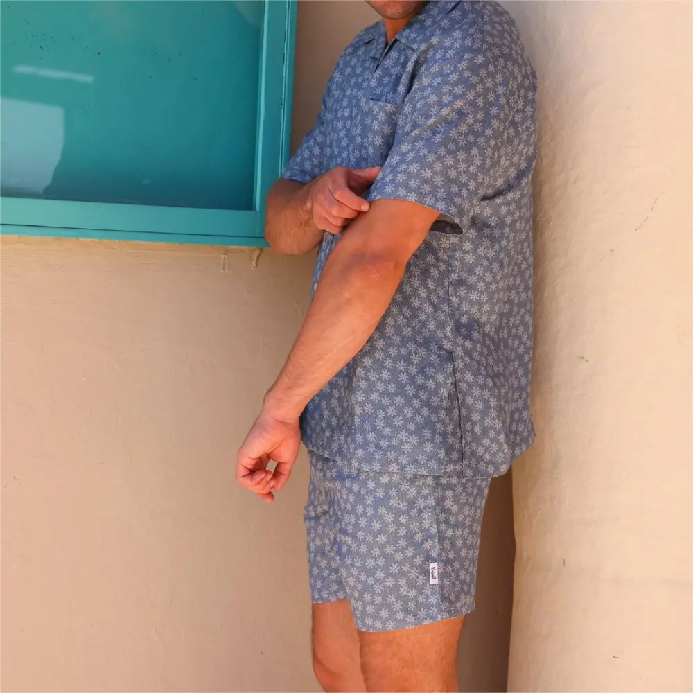 Oversized Linen Shirt - Daisy Denim