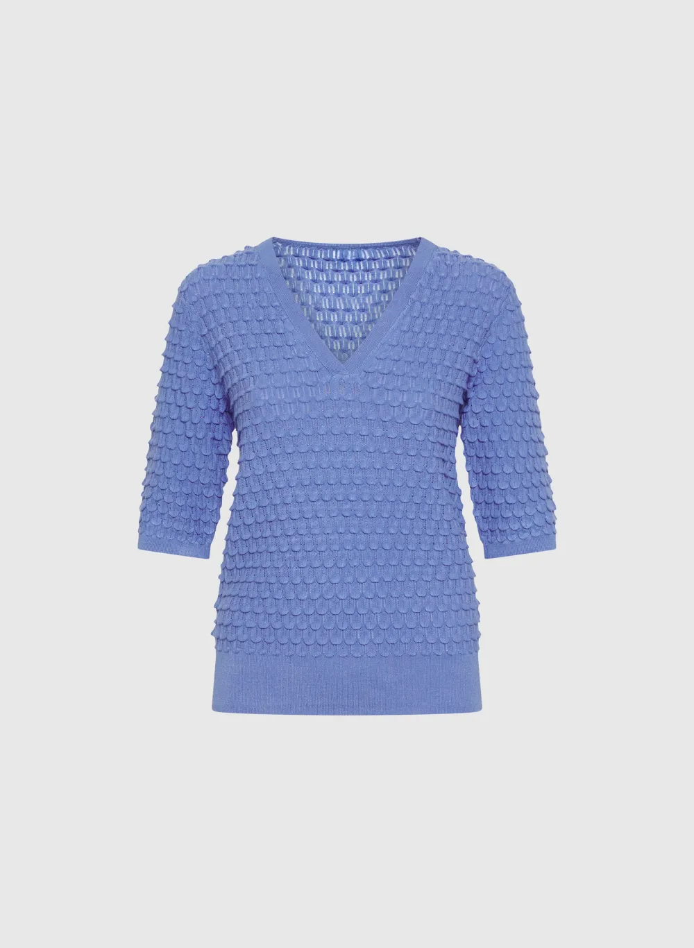 Blue Knit Sweater