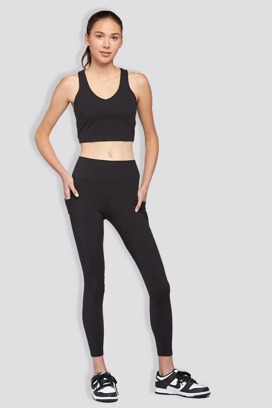 SoftLuxe Racerback Sports Bra