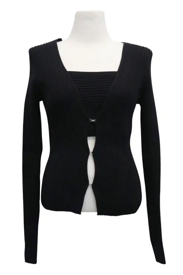 Bandeau Top Cardi Set