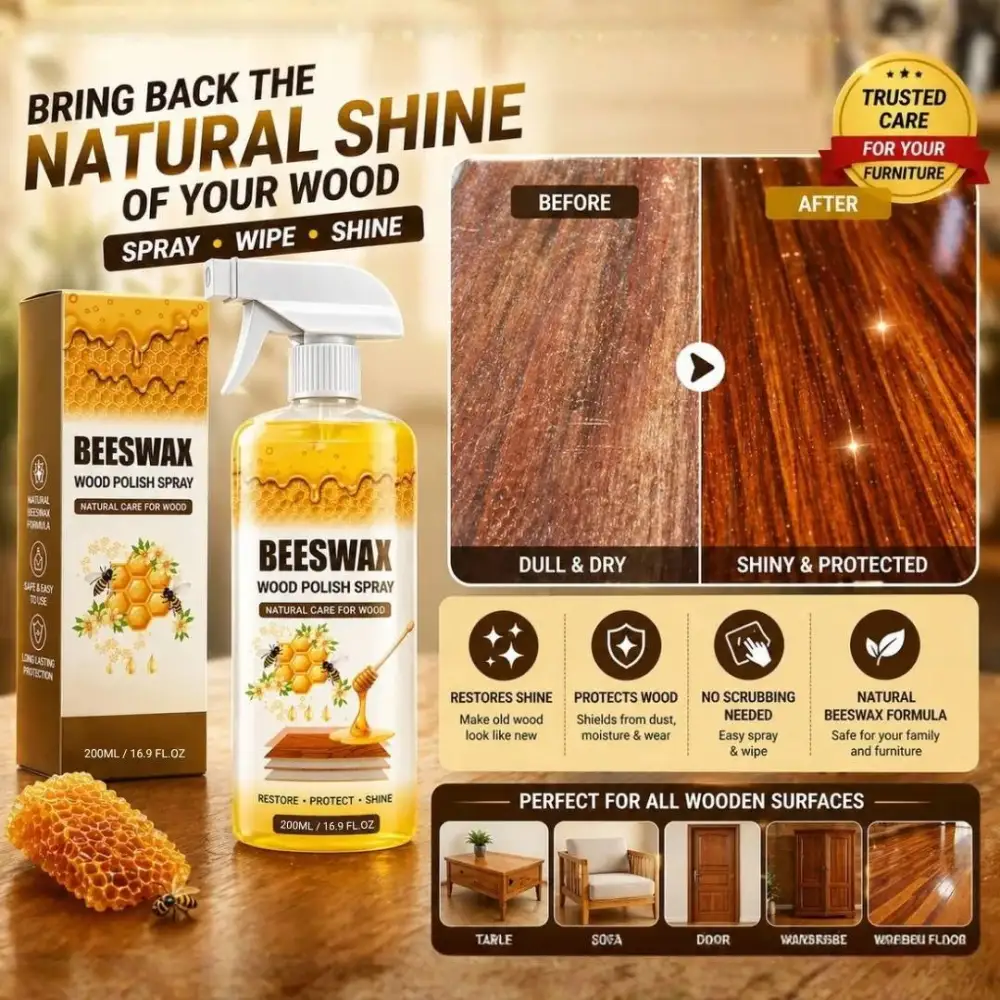 Crystal Shine Furniture Polish Spray