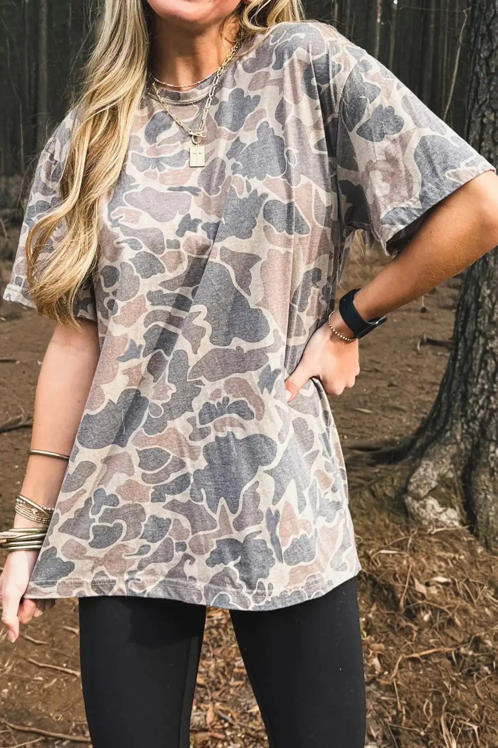 Airy Floral Relaxed Top