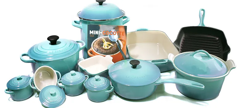 (Store Closing Sale) Mixed 20 PCs Cast Iron Cookware Set