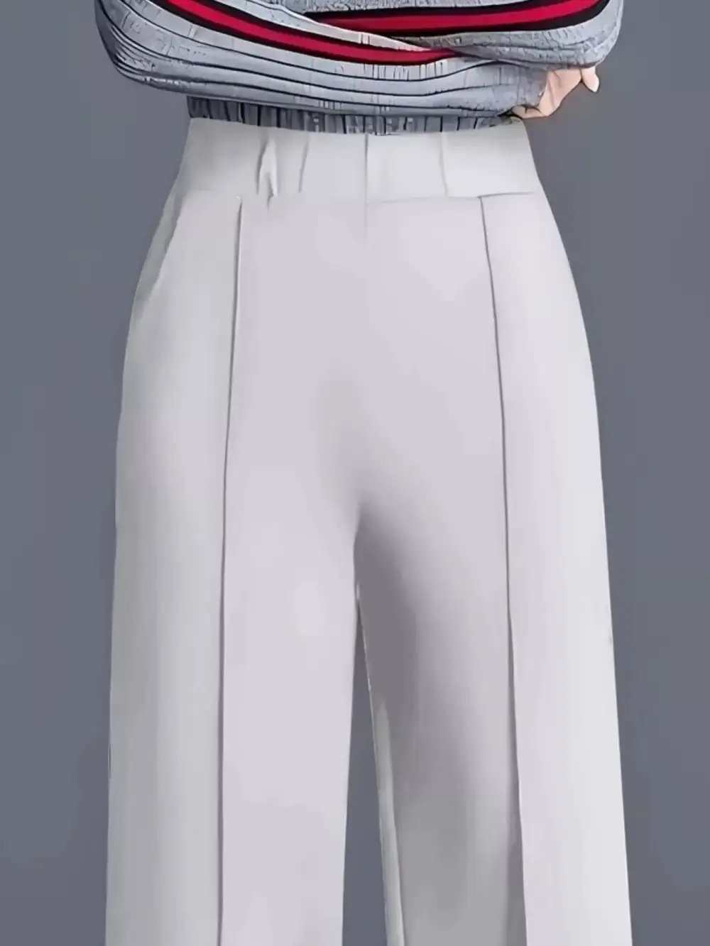 Easygoing Wide Leg High Waist Pants
