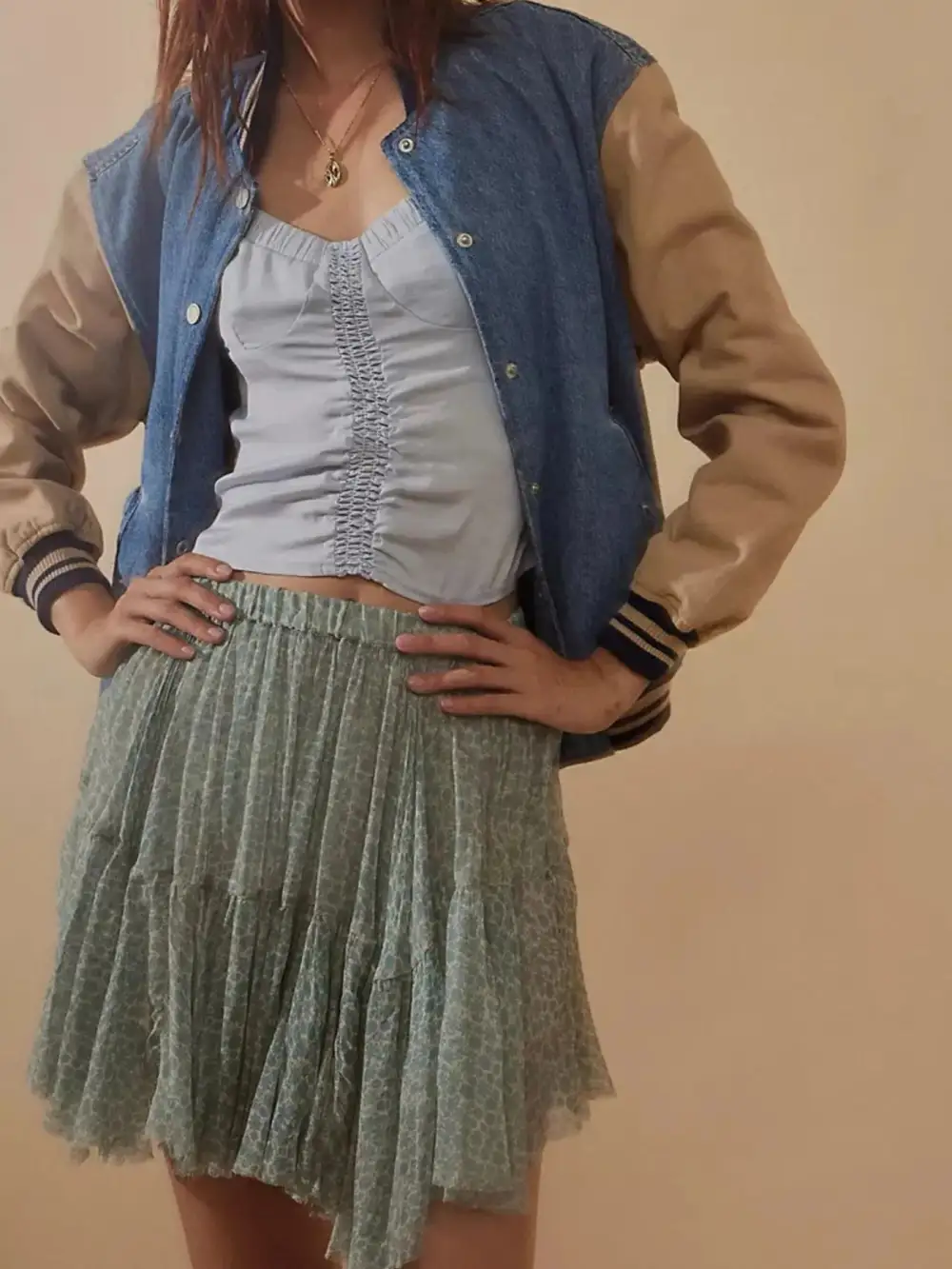 Floral Print Mini Mon Skirt