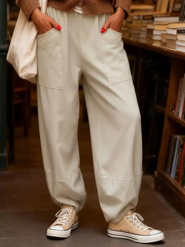 Plus Size Relaxed Fit Pants