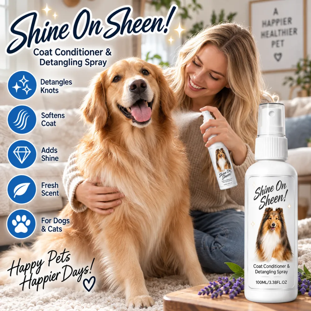 Pet Coat Detangling and Conditioning Spray