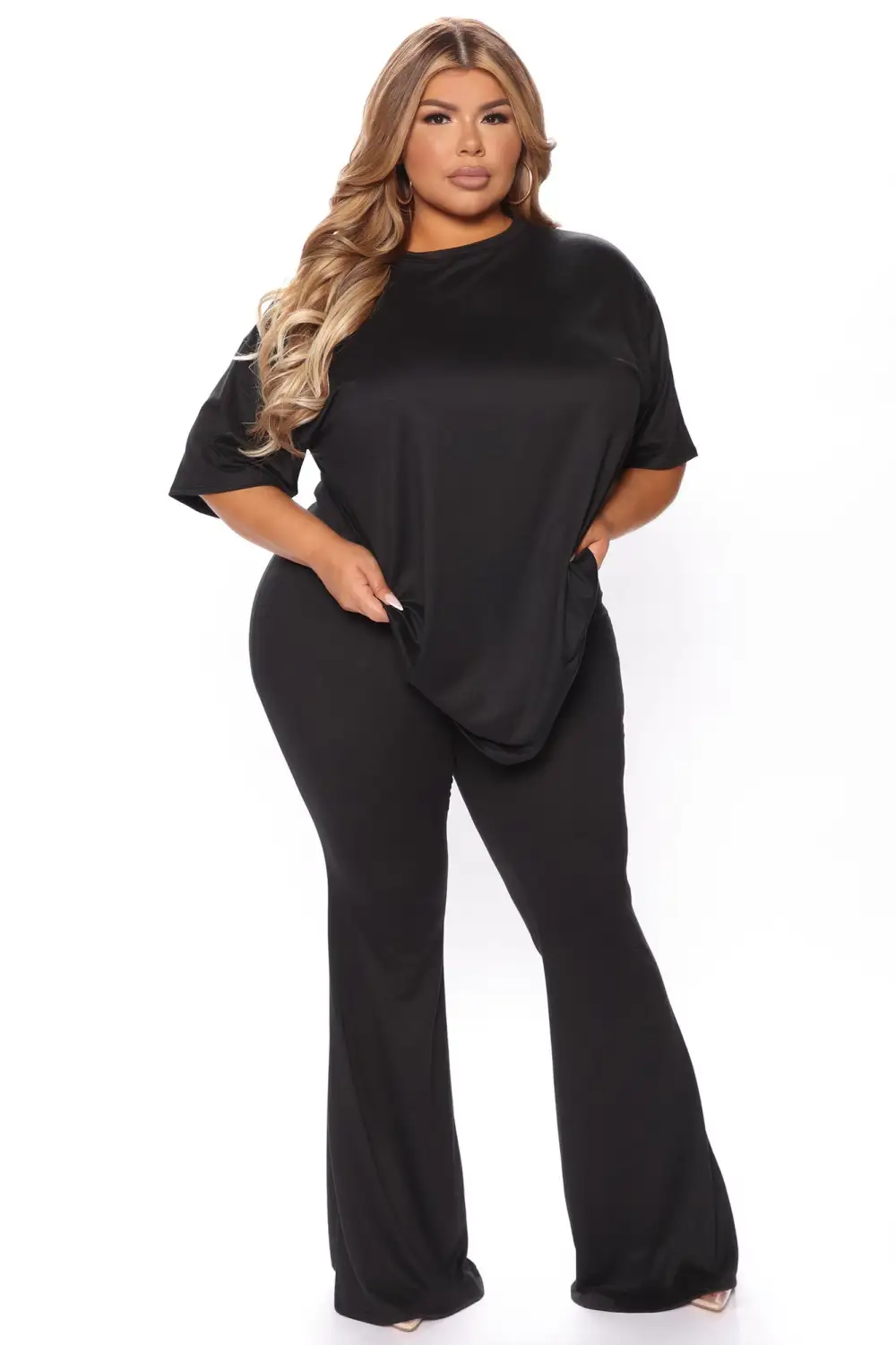 Feel A Way Pant Set - Black