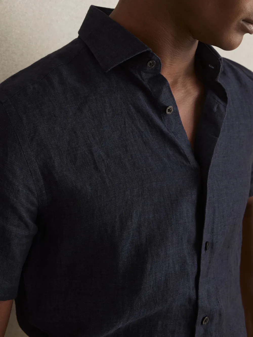 Loose Lapel Men's Casual Shirt
