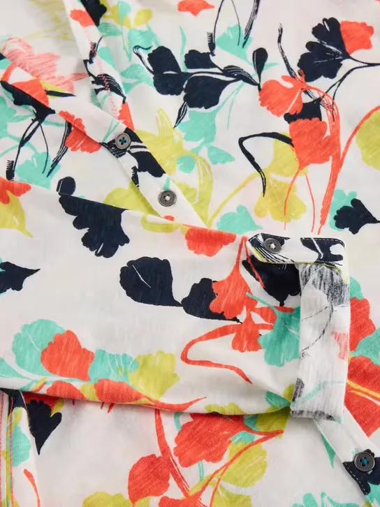 Mid Sleeve Jersey Shirt