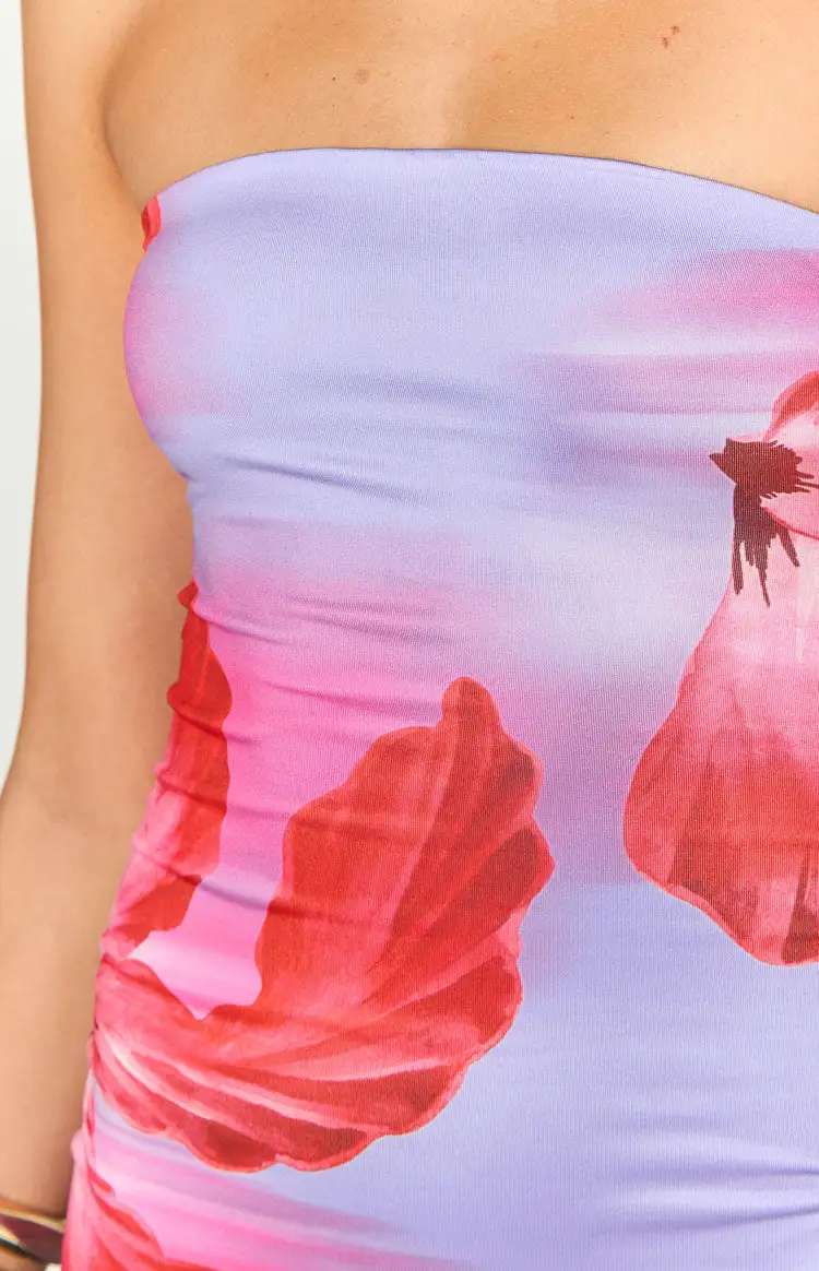 Floral Print Maxi Dress