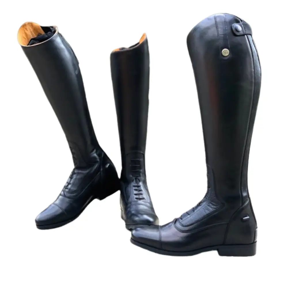 Leather Long Riding Boots (Regular Height)