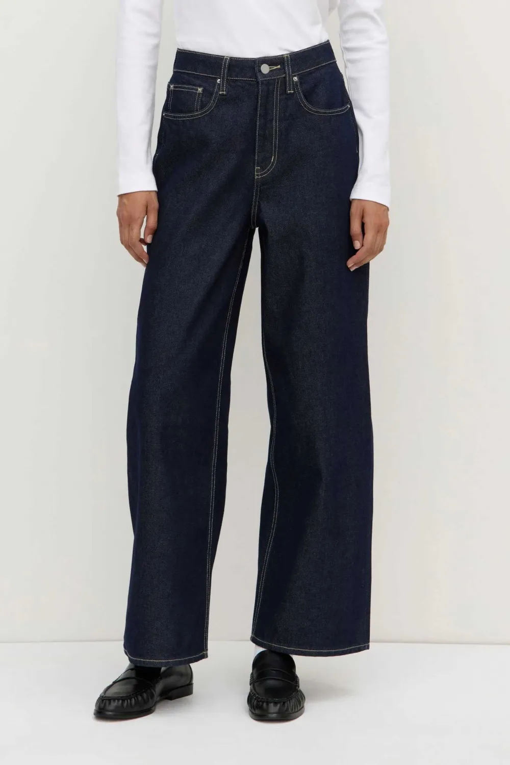 Cotton Five Pocket Jeans
