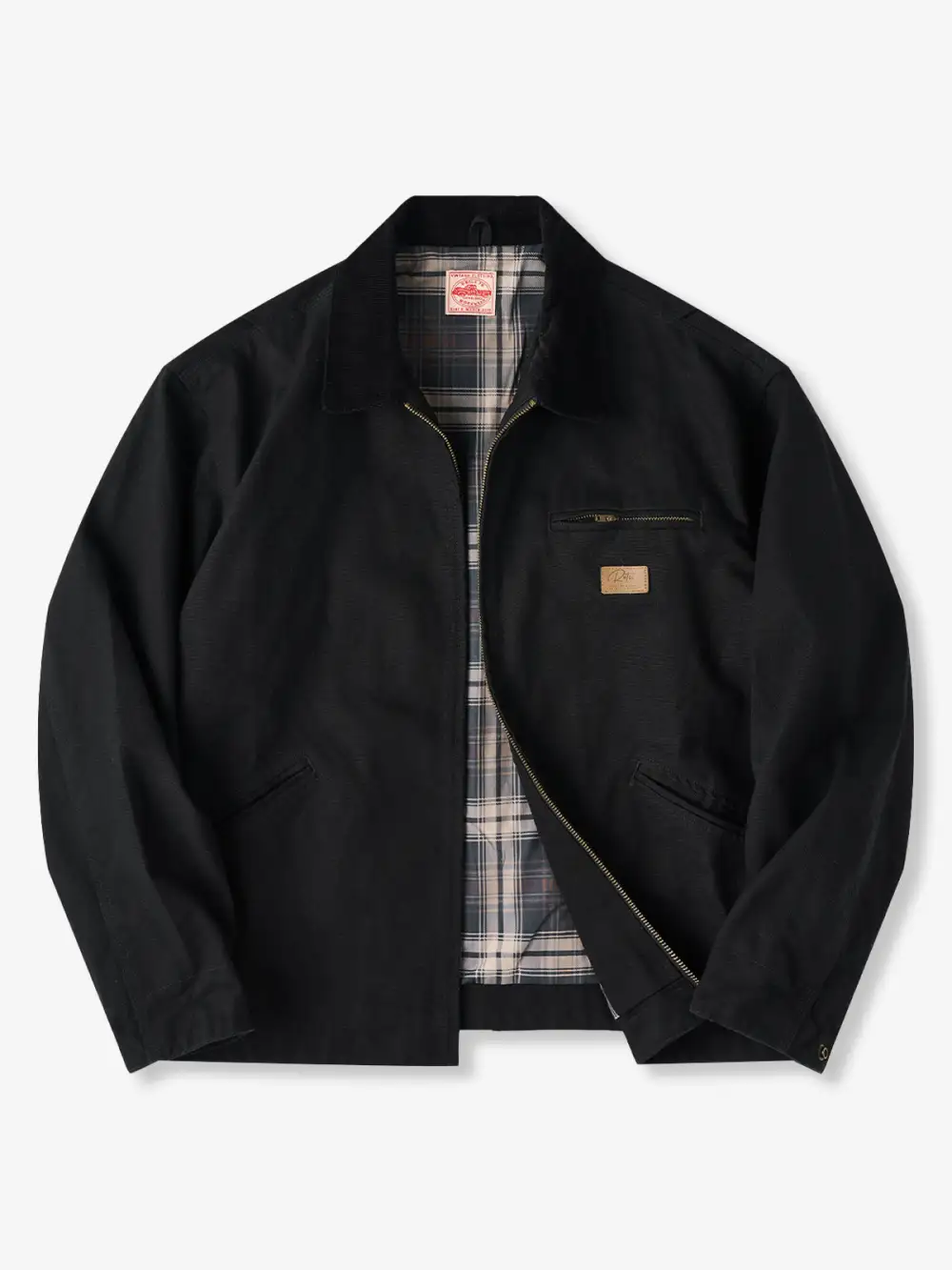 Men'S Canvas Pocketed Casual Jacket
