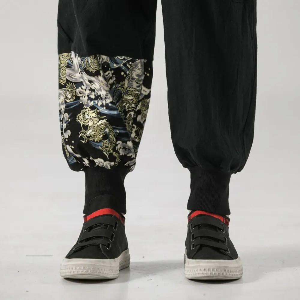 Simple Wrap Waist Pants