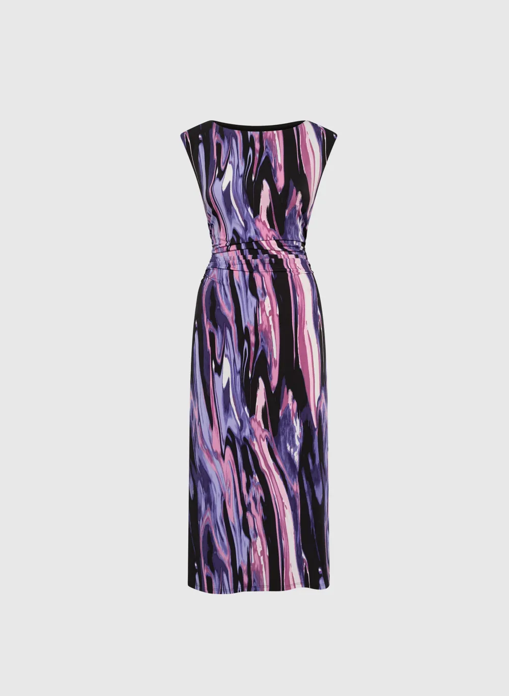 Chiffon Casual Women's Multi-Color Dress