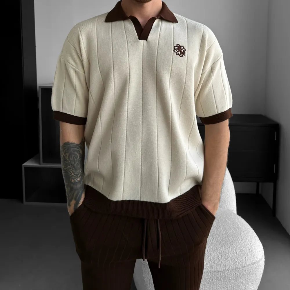 Modern Polo Collar T-Shirt