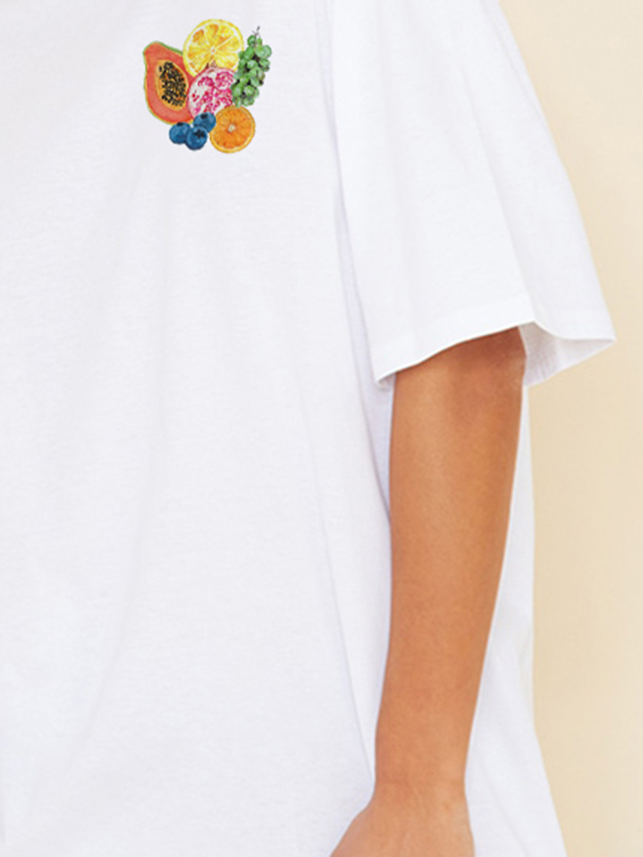 Cotton White Oversized T-Shirt