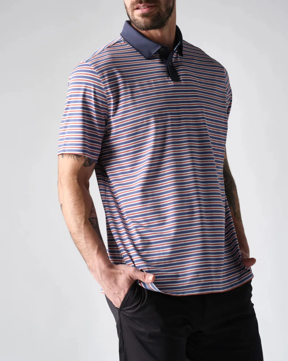 Striped Polo Shirt