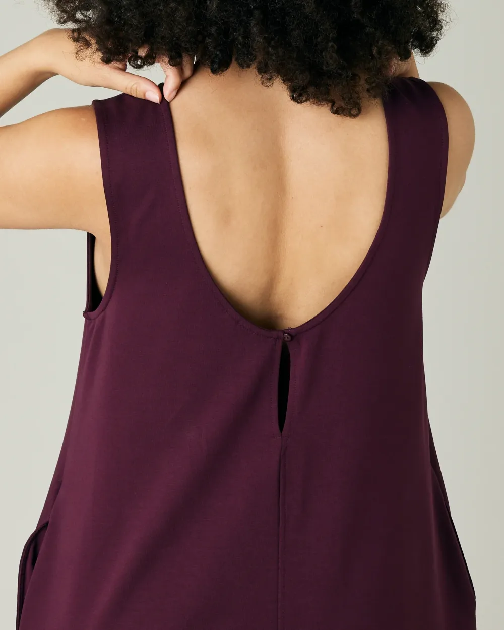 COTTON JERSEY JUMPSUIT