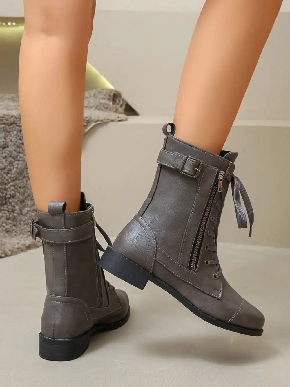 Lace Boots
