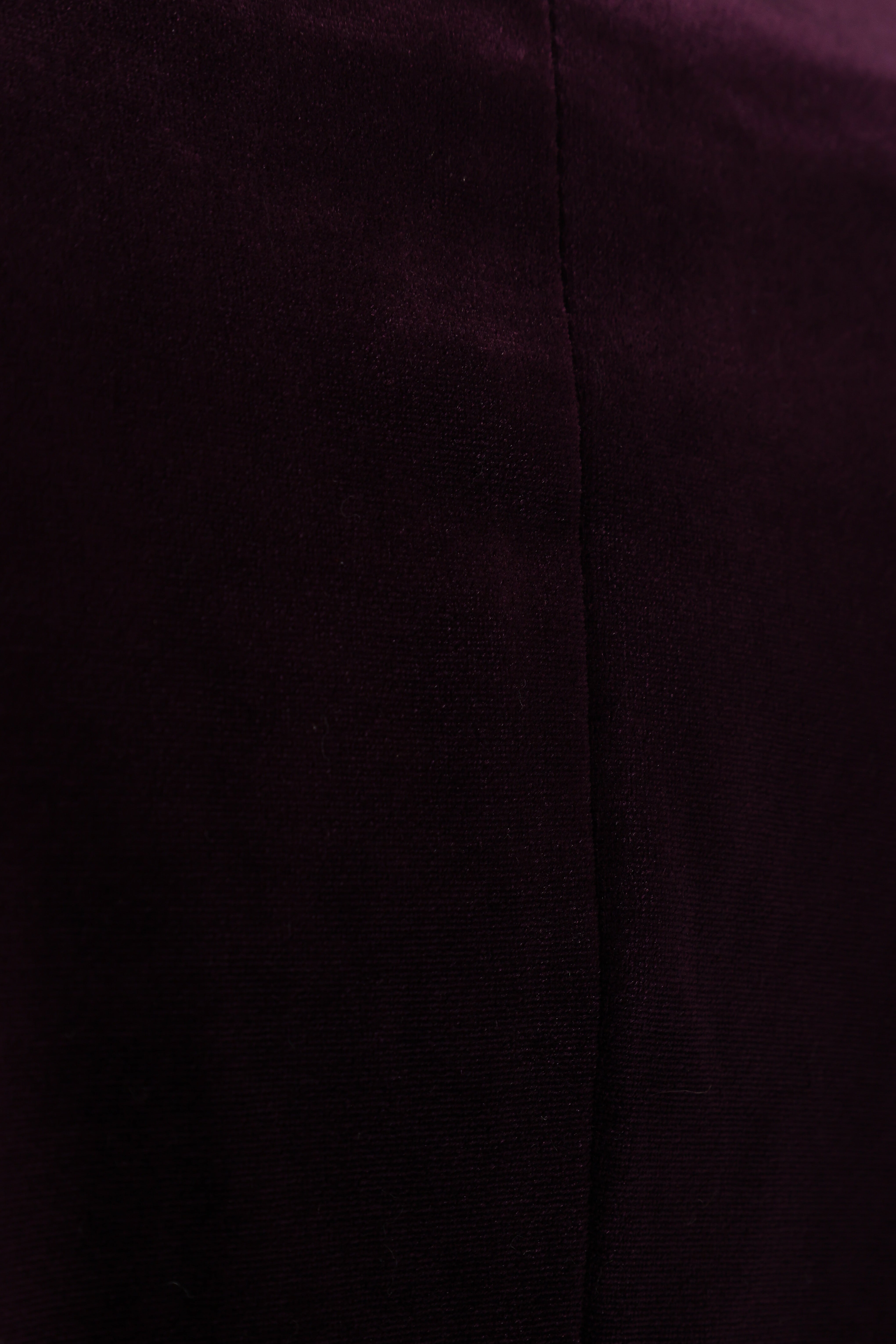 Vera Velvet Blazer - Plum