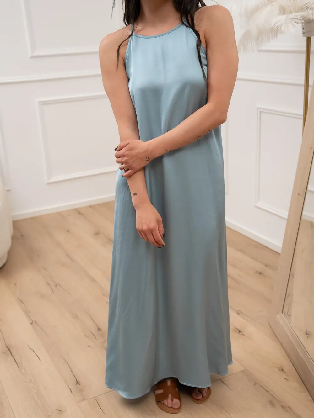 Maxi a Line Dress