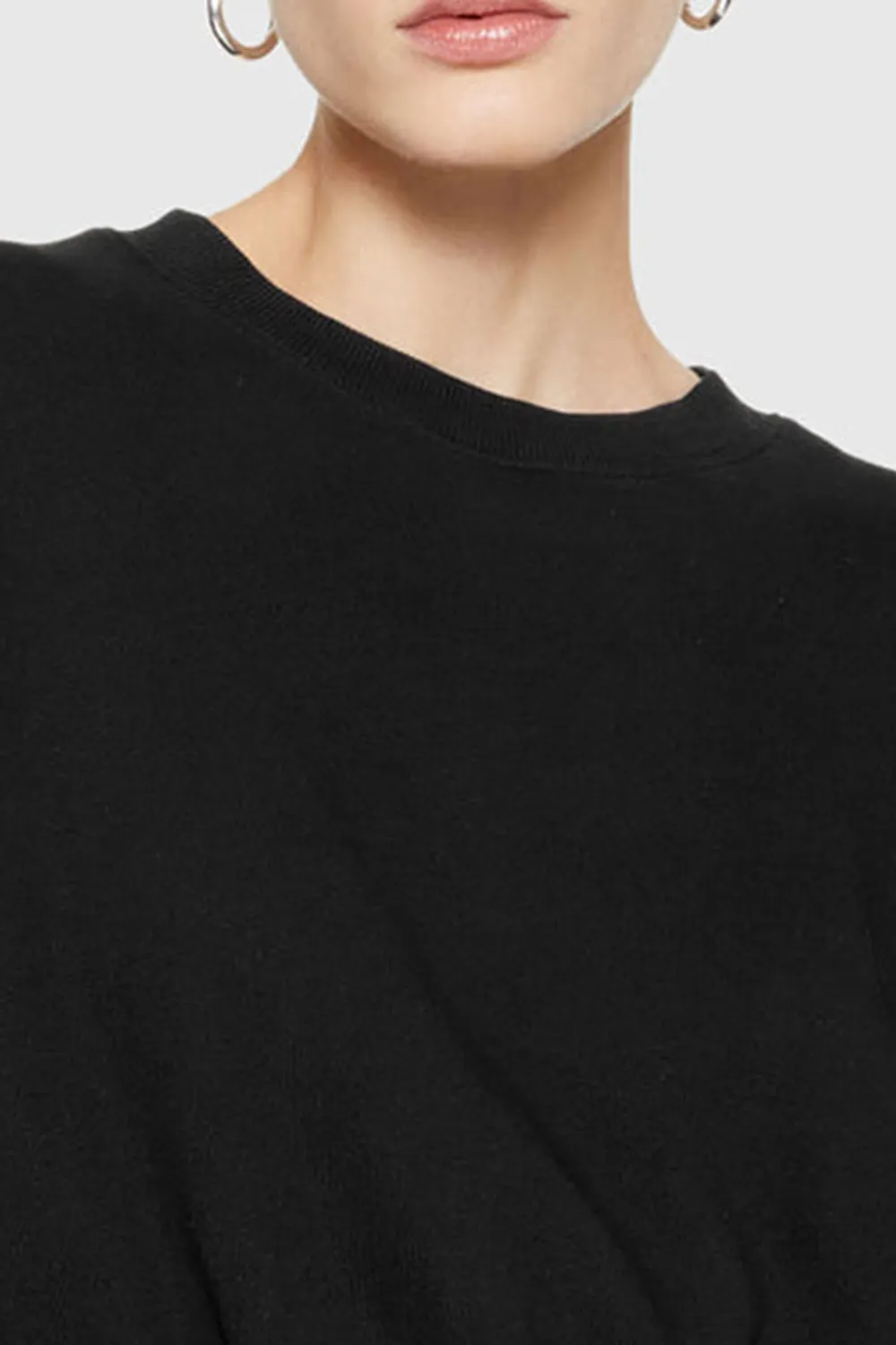 True Black Hoodie