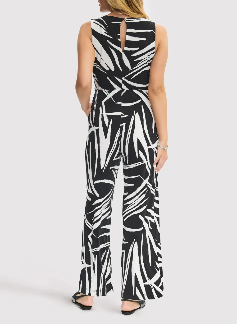 Women's Geometric Print Jumpsuit