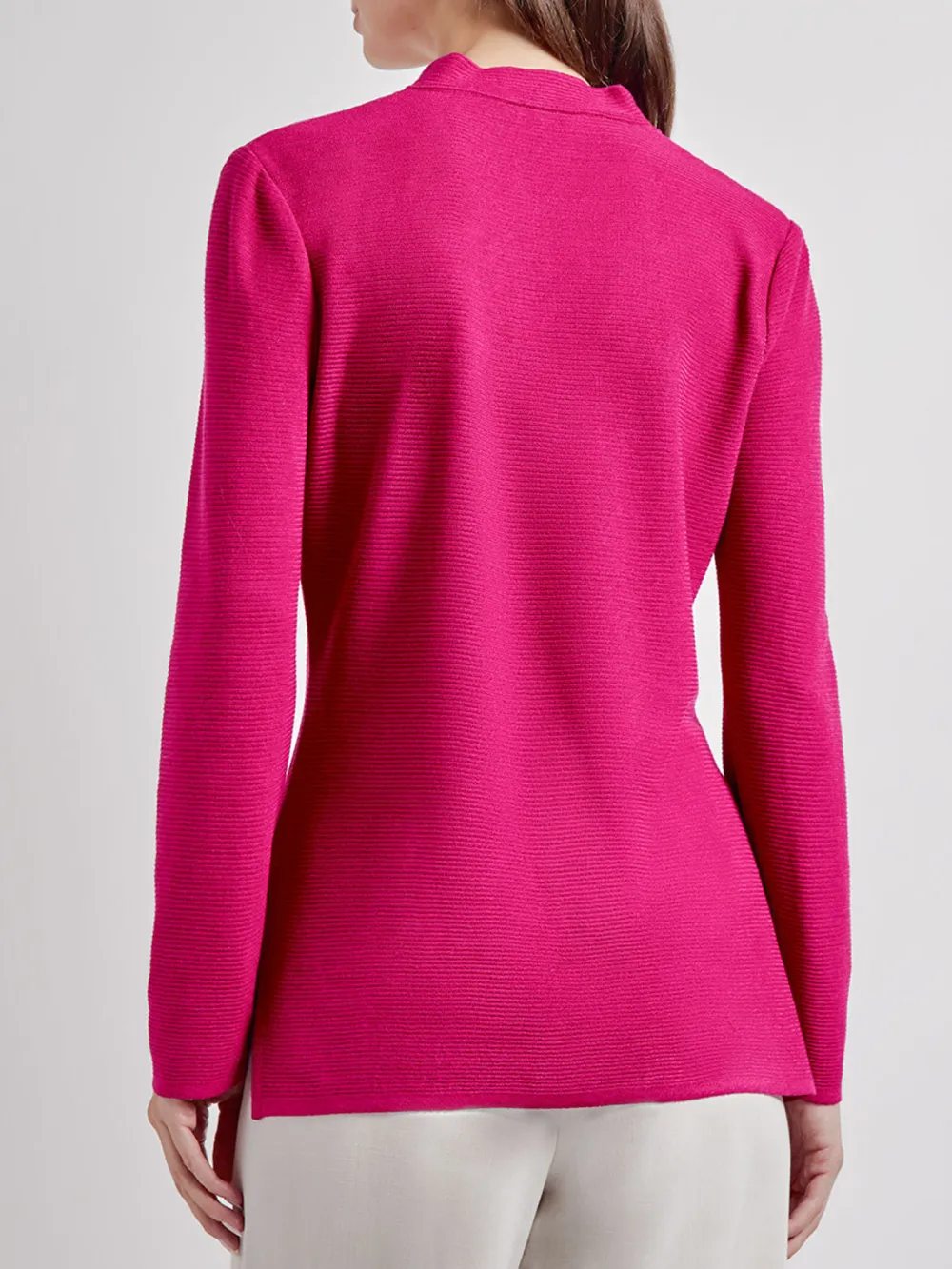 V-Neck Knitted Tunic