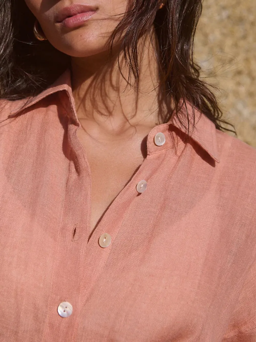 Linen Casual Beach Shirt