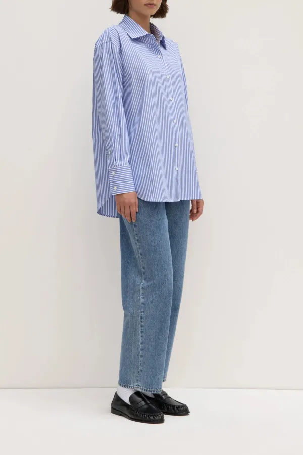 Exquisite Pure Cotton Poplin Loose Shirt