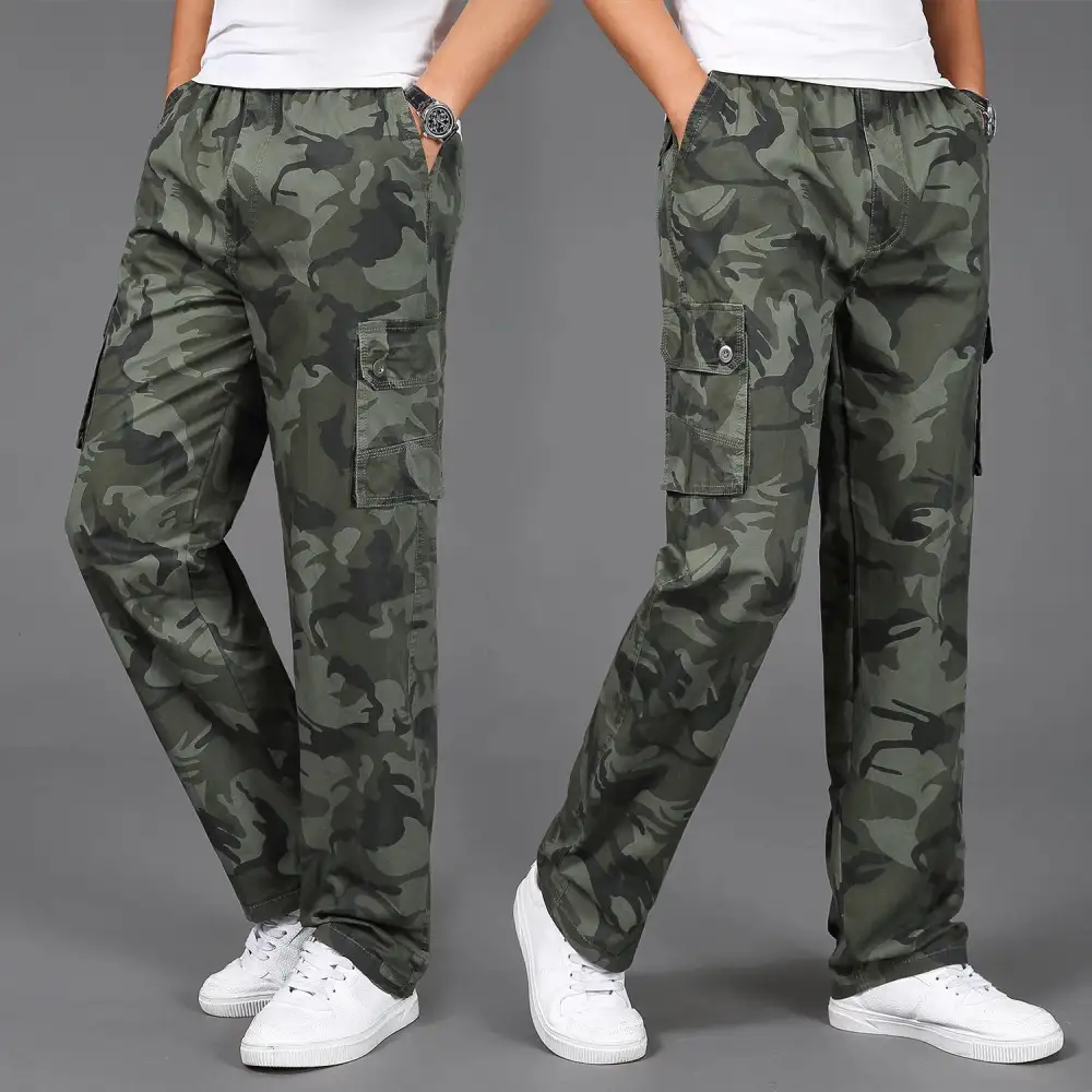 Men's Camo Utility Cargo Pants