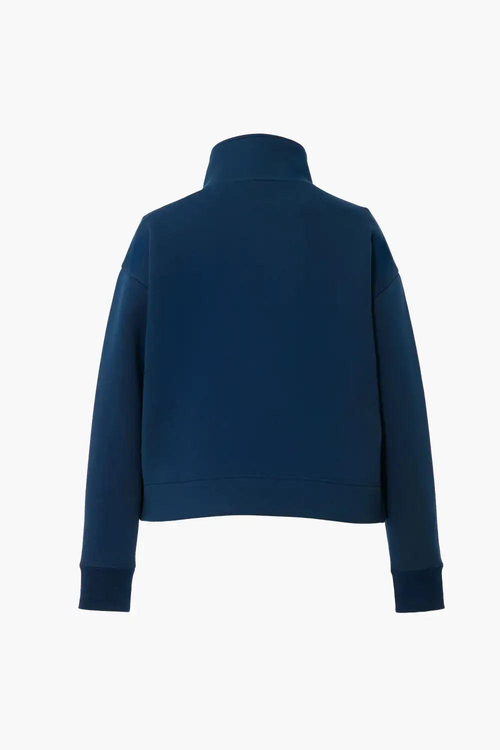 Navy Snap Neck Bailey Pullover