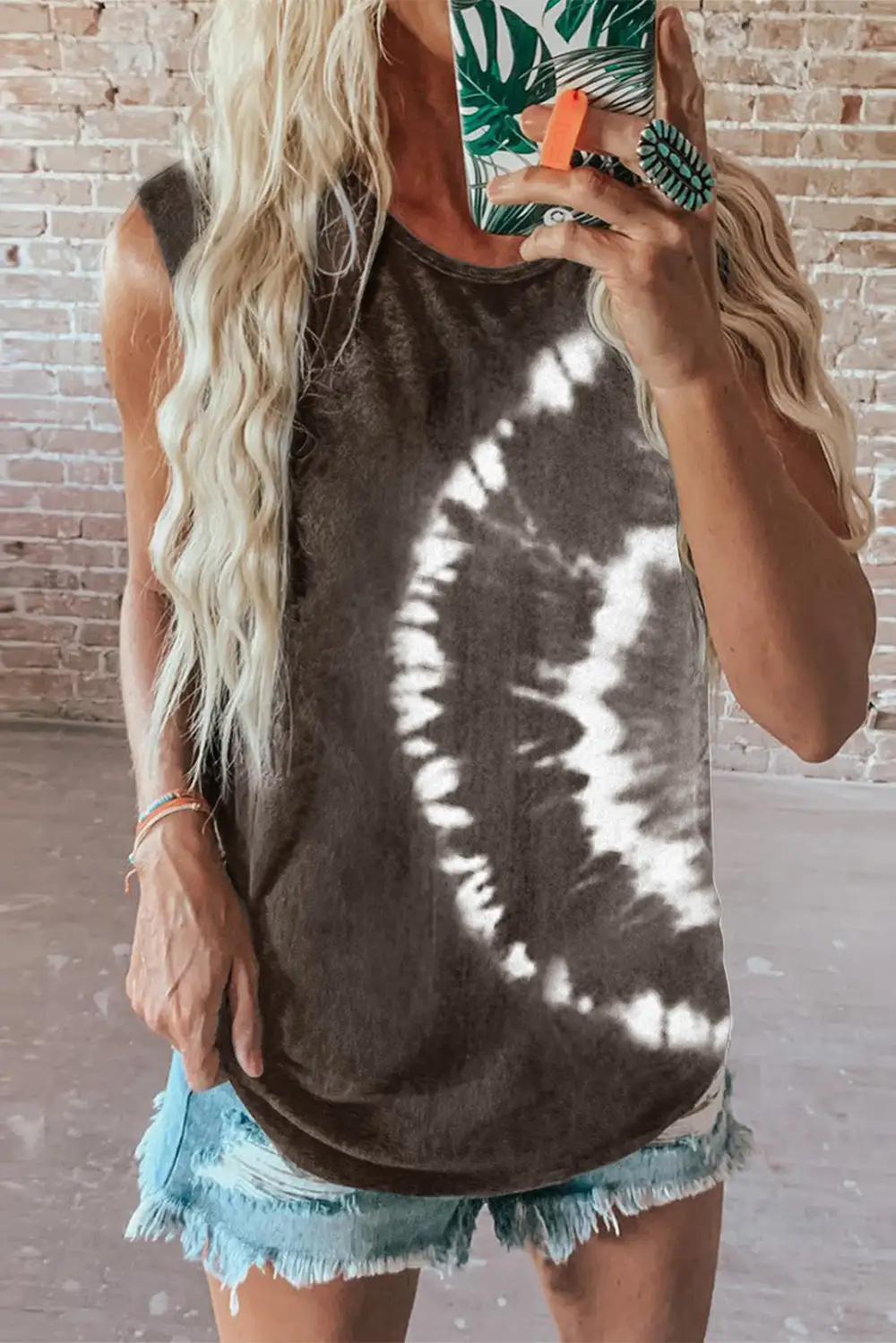 Everyday Washed Print Tank Top