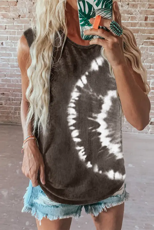 Everyday Washed Print Tank Top