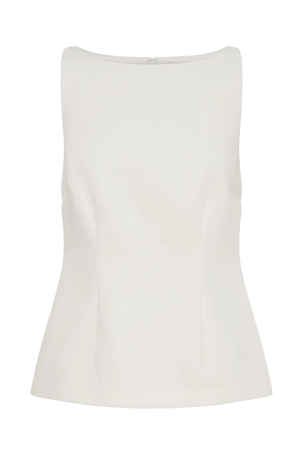 Sleeveless Suiting Top